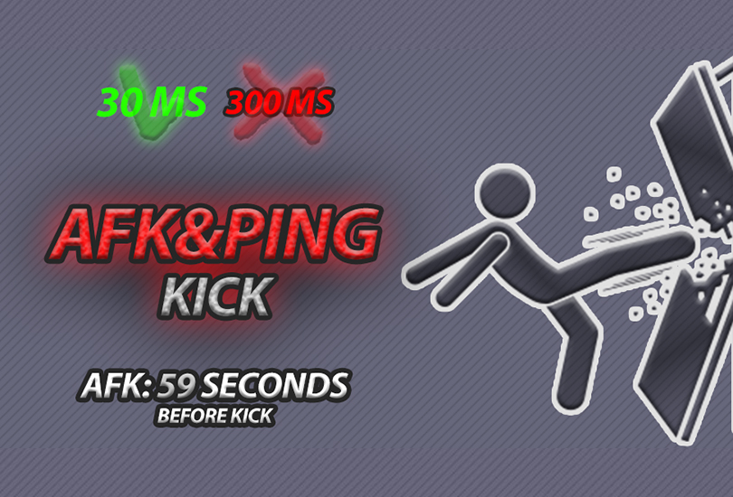 AFK Ping Kick - New Unreal Product